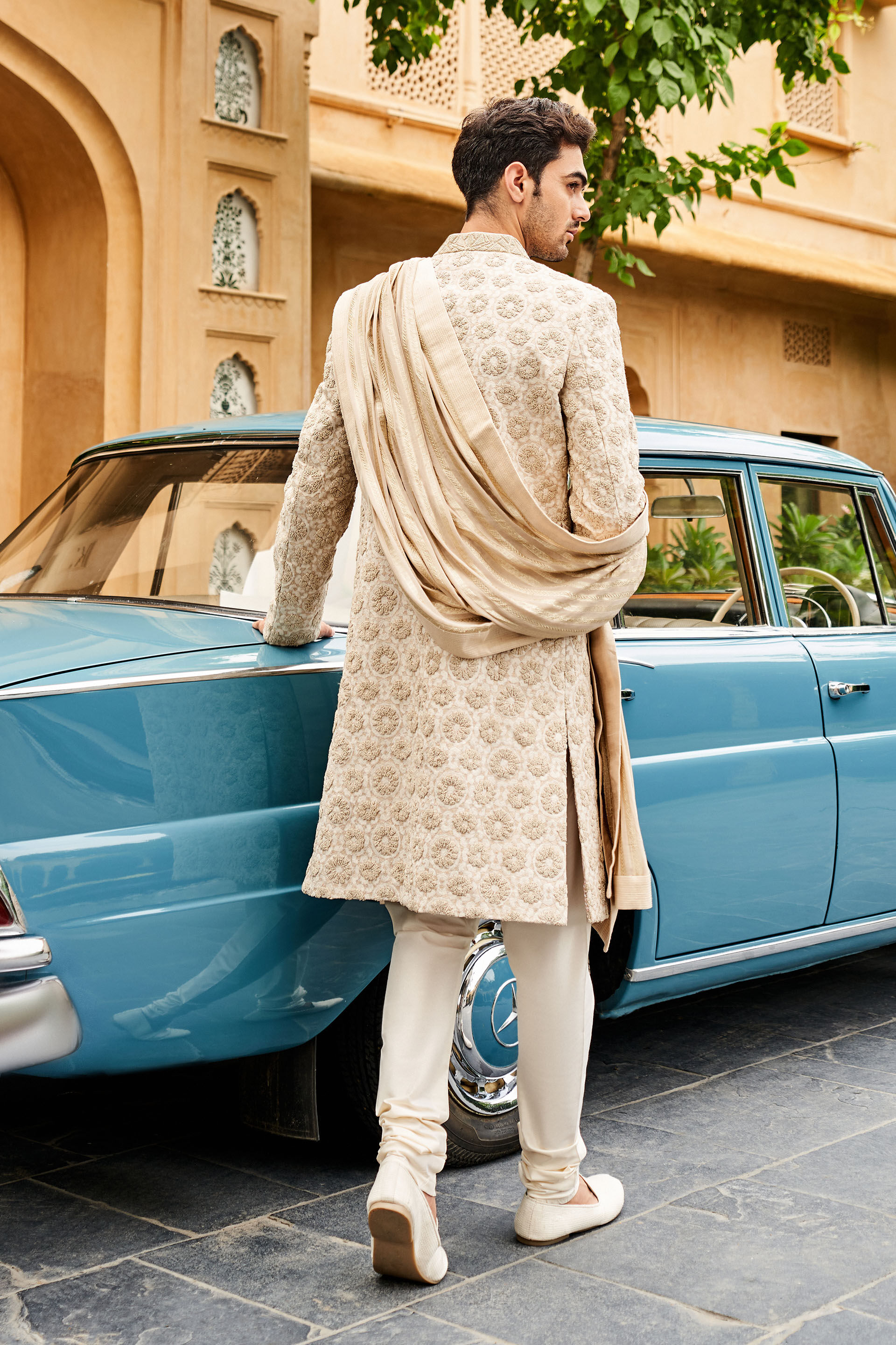 Farzad Sherwani - Off White